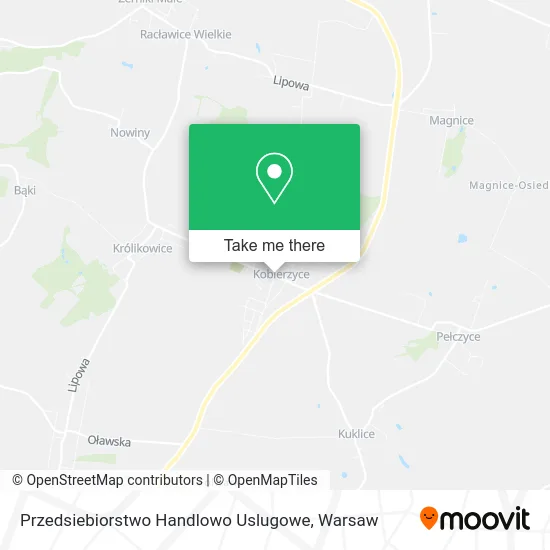 Карта Przedsiebiorstwo Handlowo Uslugowe