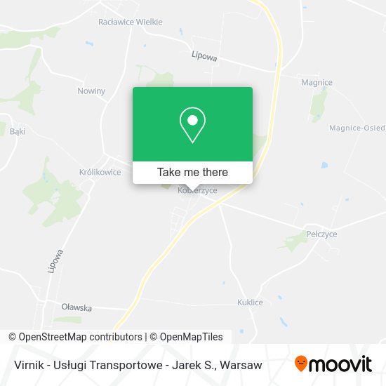 Virnik - Usługi Transportowe - Jarek S. map