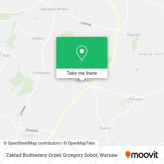 Zakład Budowlany Grześ Grzegorz Sobór map