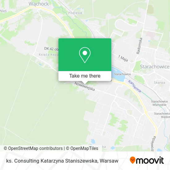 ks. Consulting Katarzyna Staniszewska map