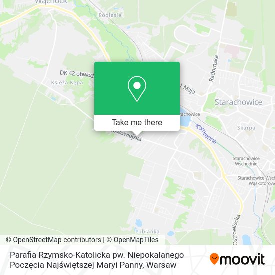 Parafia Rzymsko-Katolicka pw. Niepokalanego Poczęcia Najświętszej Maryi Panny map