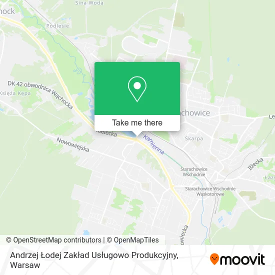 Карта Andrzej Łodej Zakład Usługowo Produkcyjny
