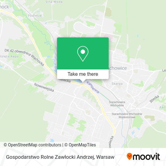 Gospodarstwo Rolne Zawłocki Andrzej map