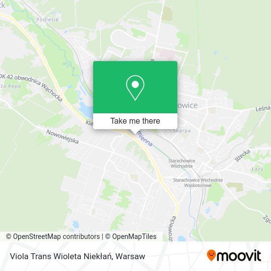 Viola Trans Wioleta Niekłań map