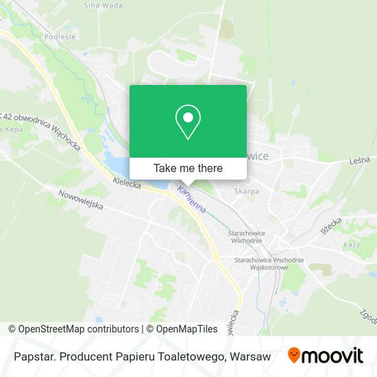 Papstar. Producent Papieru Toaletowego map