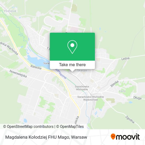 Magdalena Kołodziej FHU Mago map