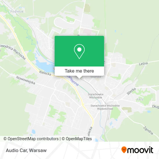 Карта Audio Car