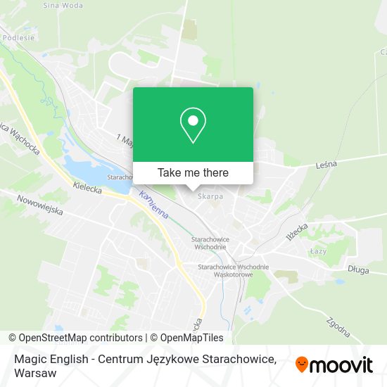 Magic English - Centrum Językowe Starachowice map