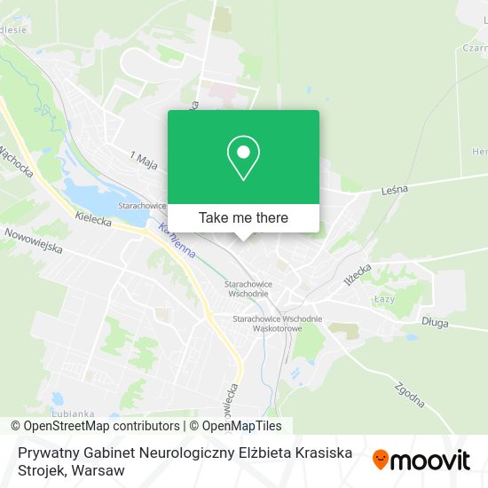 Prywatny Gabinet Neurologiczny Elżbieta Krasiska Strojek map