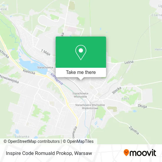 Карта Inspire Code Romuald Prokop