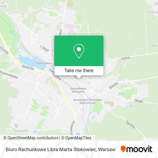 Biuro Rachunkowe Libra Marta Stokowiec map