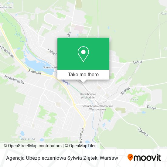 Agencja Ubezpieczeniowa Sylwia Ziętek map