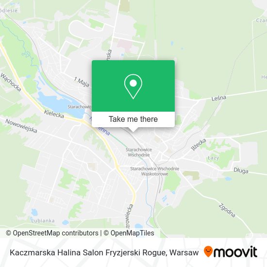 Kaczmarska Halina Salon Fryzjerski Rogue map