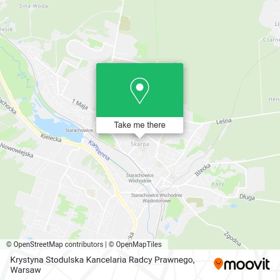 Krystyna Stodulska Kancelaria Radcy Prawnego map