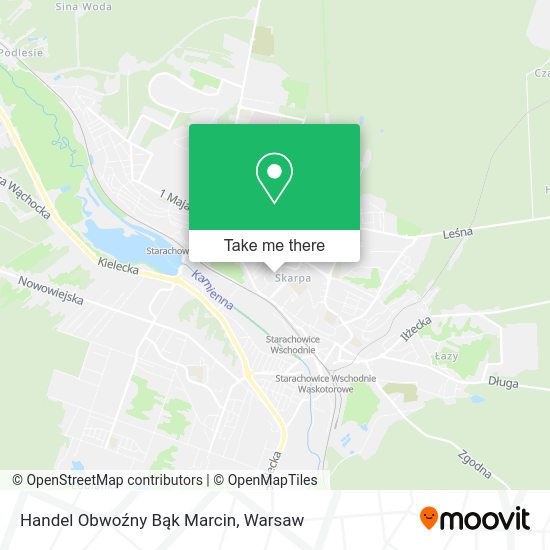 Handel Obwoźny Bąk Marcin map