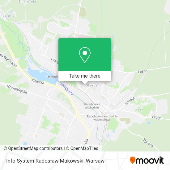 Info-System Radosław Makowski map