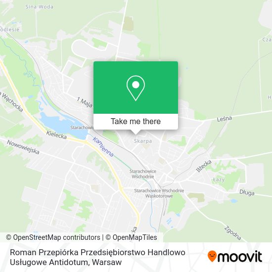 Roman Przepiórka Przedsiębiorstwo Handlowo Usługowe Antidotum map