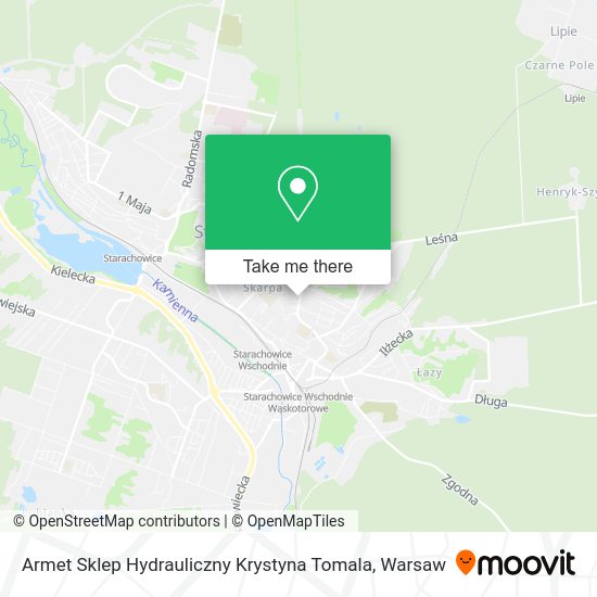 Armet Sklep Hydrauliczny Krystyna Tomala map