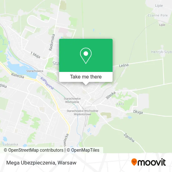 Карта Mega Ubezpieczenia