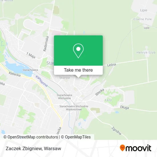 Карта Zaczek Zbigniew