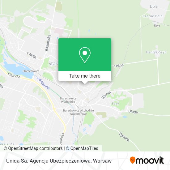 Uniqa Sa. Agencja Ubezpieczeniowa map