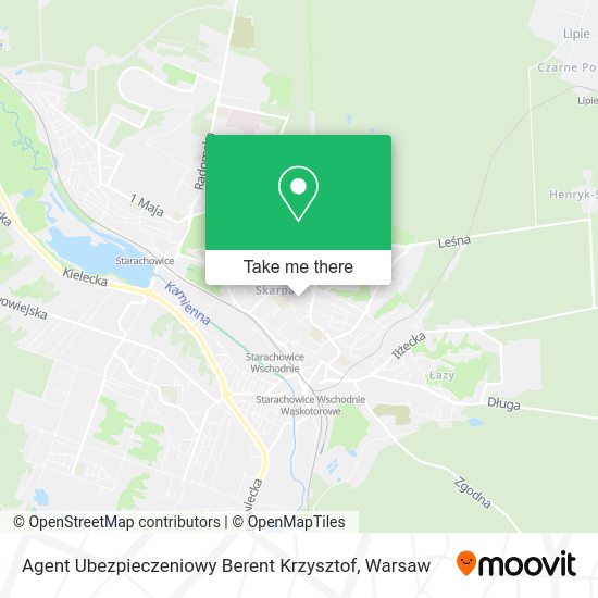 Agent Ubezpieczeniowy Berent Krzysztof map