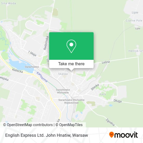 English Express Ltd. John Hnatiw map