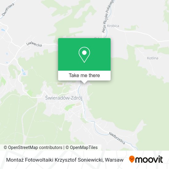 Montaż Fotowoltaiki Krzysztof Soniewicki map