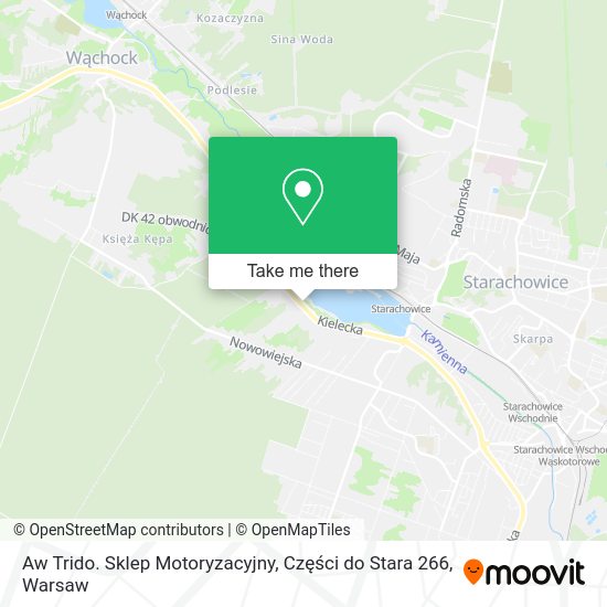 Aw Trido. Sklep Motoryzacyjny, Części do Stara 266 map