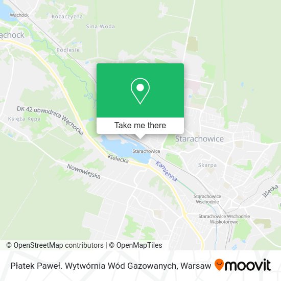 Płatek Paweł. Wytwórnia Wód Gazowanych map