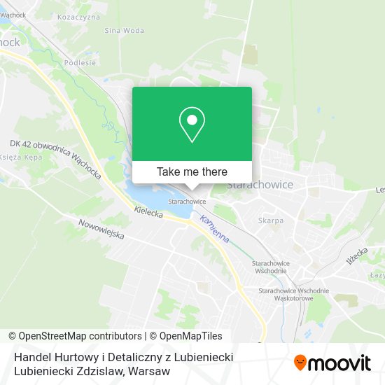 Handel Hurtowy i Detaliczny z Lubieniecki Lubieniecki Zdzislaw map