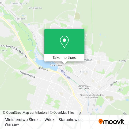 Ministerstwo Śledzia i Wódki - Starachowice map