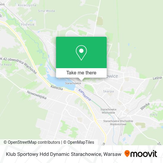 Klub Sportowy Hdd Dynamic Starachowice map