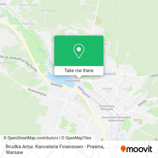 Brudka Artur. Kancelaria Finansowo - Prawna map