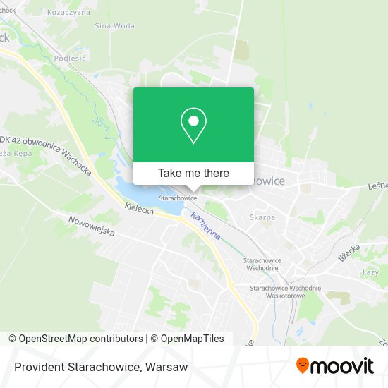 Provident Starachowice map