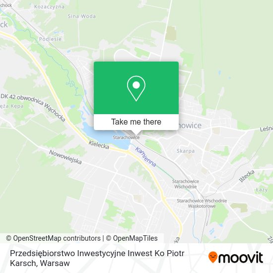 Przedsiębiorstwo Inwestycyjne Inwest Ko Piotr Karsch map