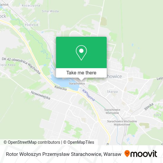 Rotor Wołoszyn Przemysław Starachowice map