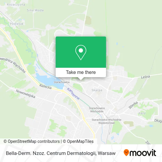 Карта Bella-Derm. Nzoz. Centrum Dermatologii