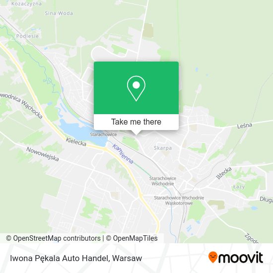 Iwona Pękala Auto Handel map