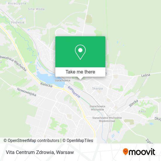 Vita Centrum Zdrowia map