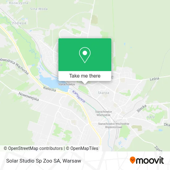 Карта Solar Studio Sp Zoo SA