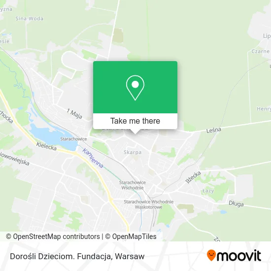 Карта Dorośli Dzieciom. Fundacja