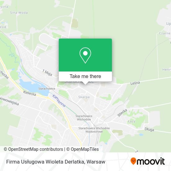 Firma Usługowa Wioleta Derlatka map