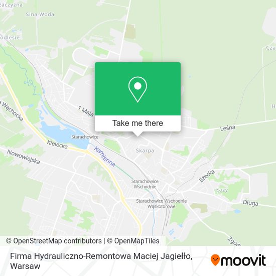 Firma Hydrauliczno-Remontowa Maciej Jagiełło map