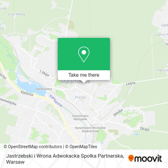 Jastrzebski i Wrona Adwokacka Spolka Partnerska map