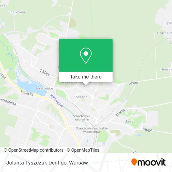 Jolanta Tyszczuk Dentigo map