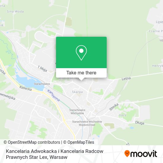 Kancelaria Adwokacka i Kancelaria Radcow Prawnych Star Lex map