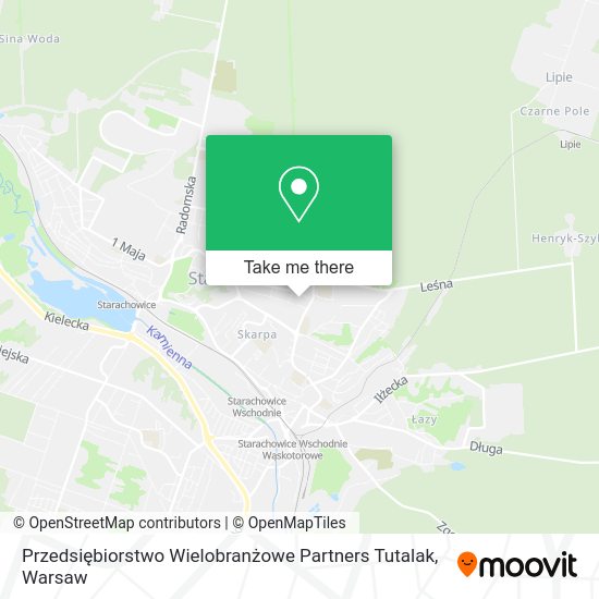 Przedsiębiorstwo Wielobranżowe Partners Tutalak map