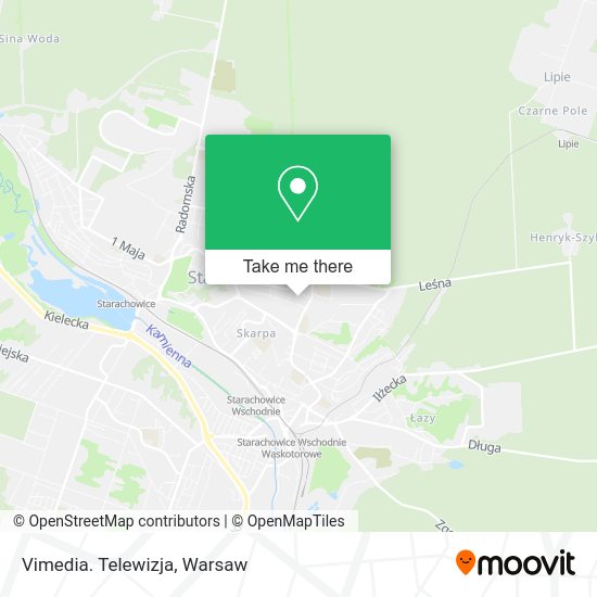 Vimedia. Telewizja map