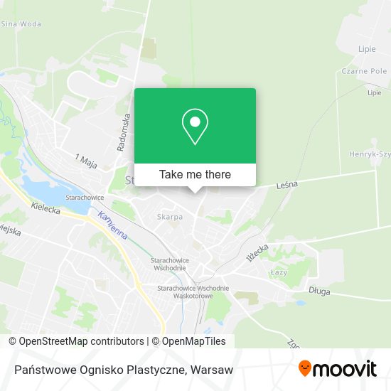 Państwowe Ognisko Plastyczne map